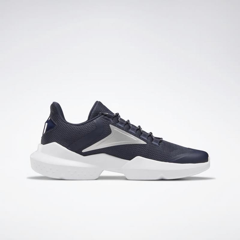 Reebok Split Fuel Tenisky Damske - Námornícka Modrá/Strieborne/Biele NJ6788OZ